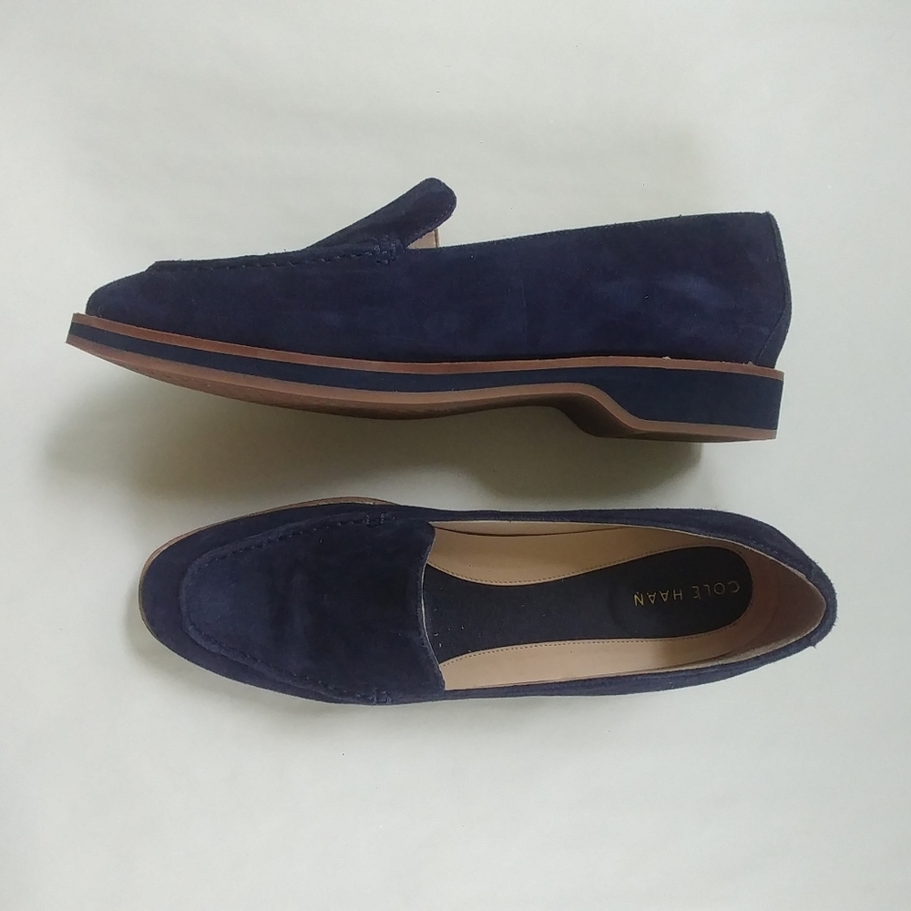 Cole Haan Grand OS Blue Loafers original price $150